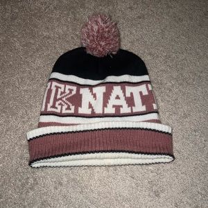 Pink nation beenie